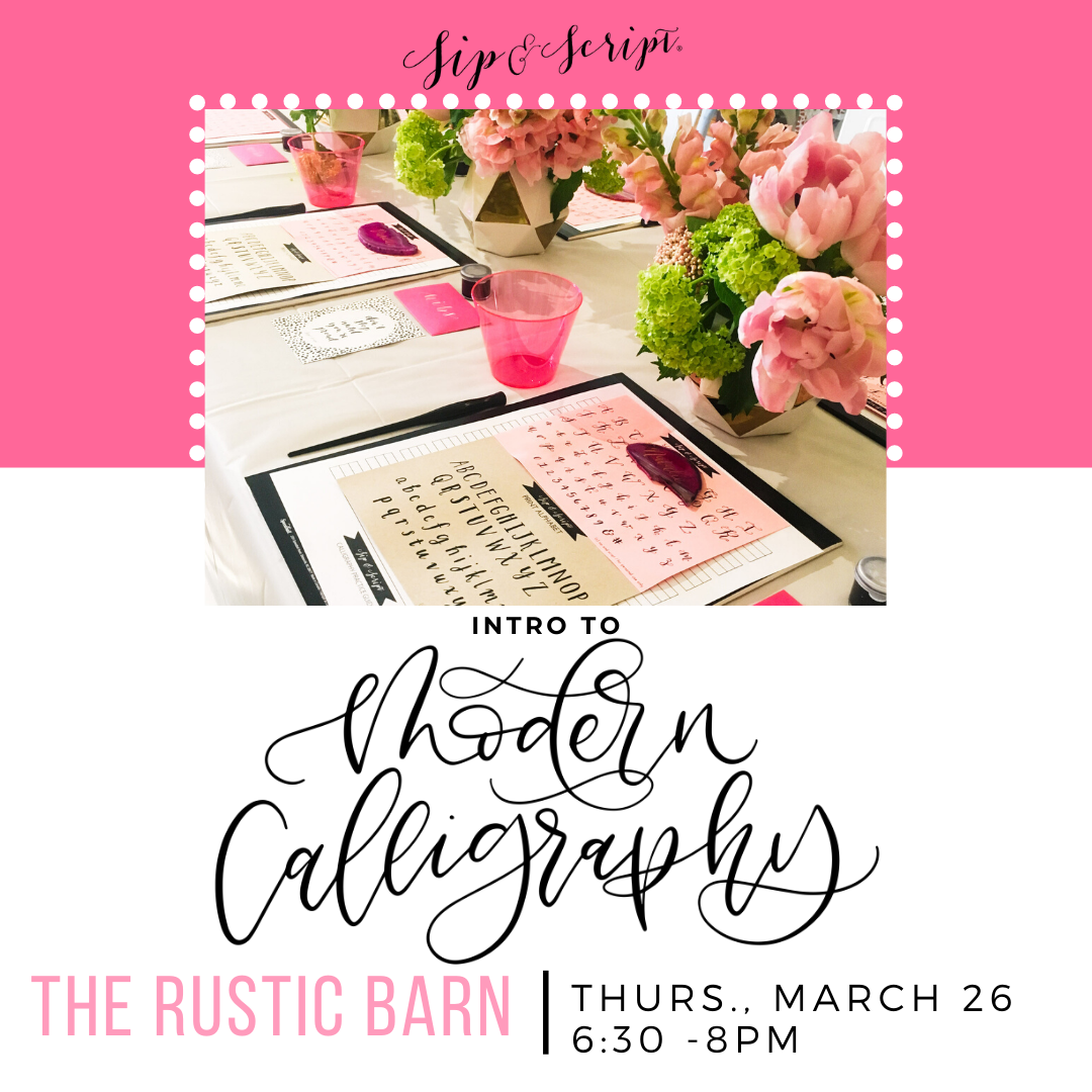 Modern Calligraphy Workshop