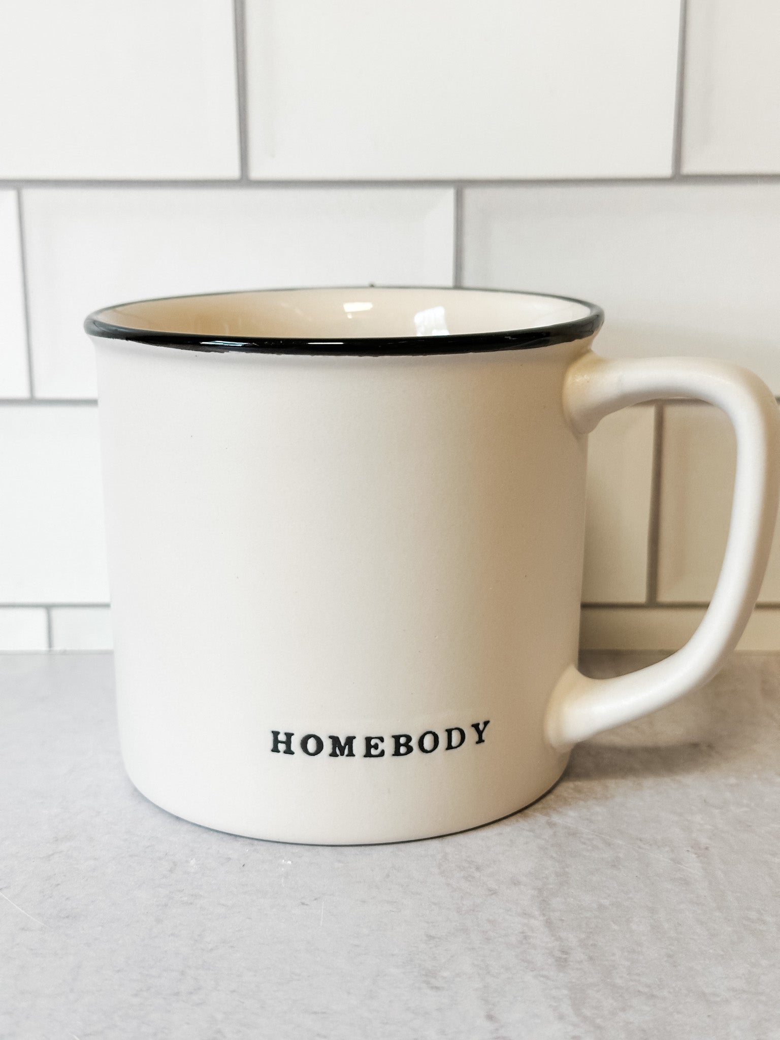 16 ounce ceramic homebody mug at the rustic barn in killingworth ct