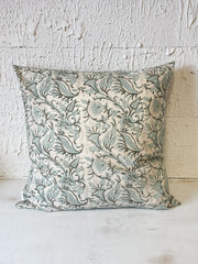 20" Rupi Organic Cotton Hand-Block Print Pillow at the Rustic Barn in Killingworth, CT