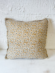 20" Yellow Daisy Textured Throw Pillow at the Rustic Barn in Killingworth, CT