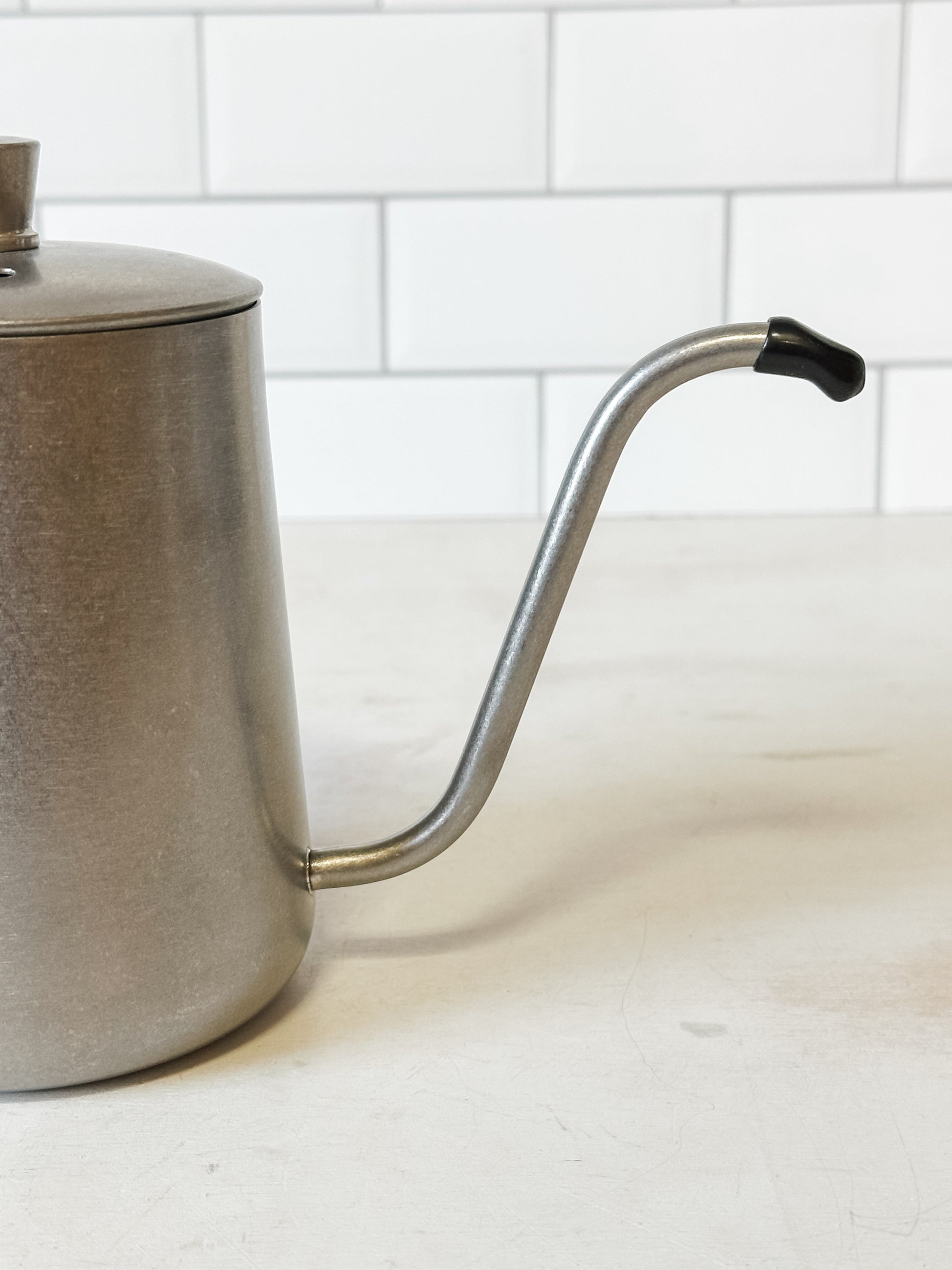 stainless steel olive oil cruet at the rustic barn in Killingworth ct