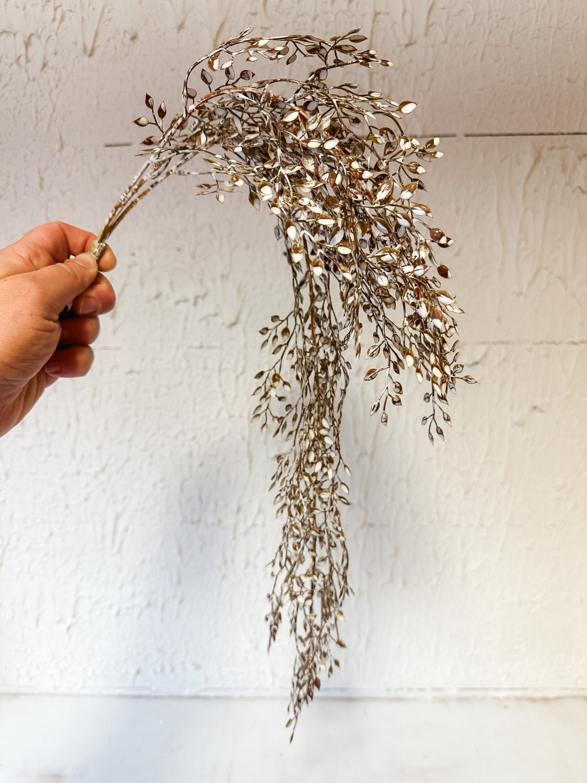 24 inch little luna leaves hanging bush at The Rustic Barn in Killingworth CT