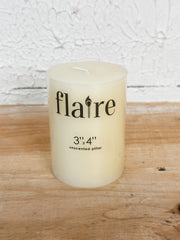 3x4" Unscented Pillar
