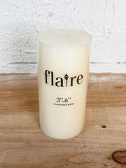 3x6" Unscented Pillar