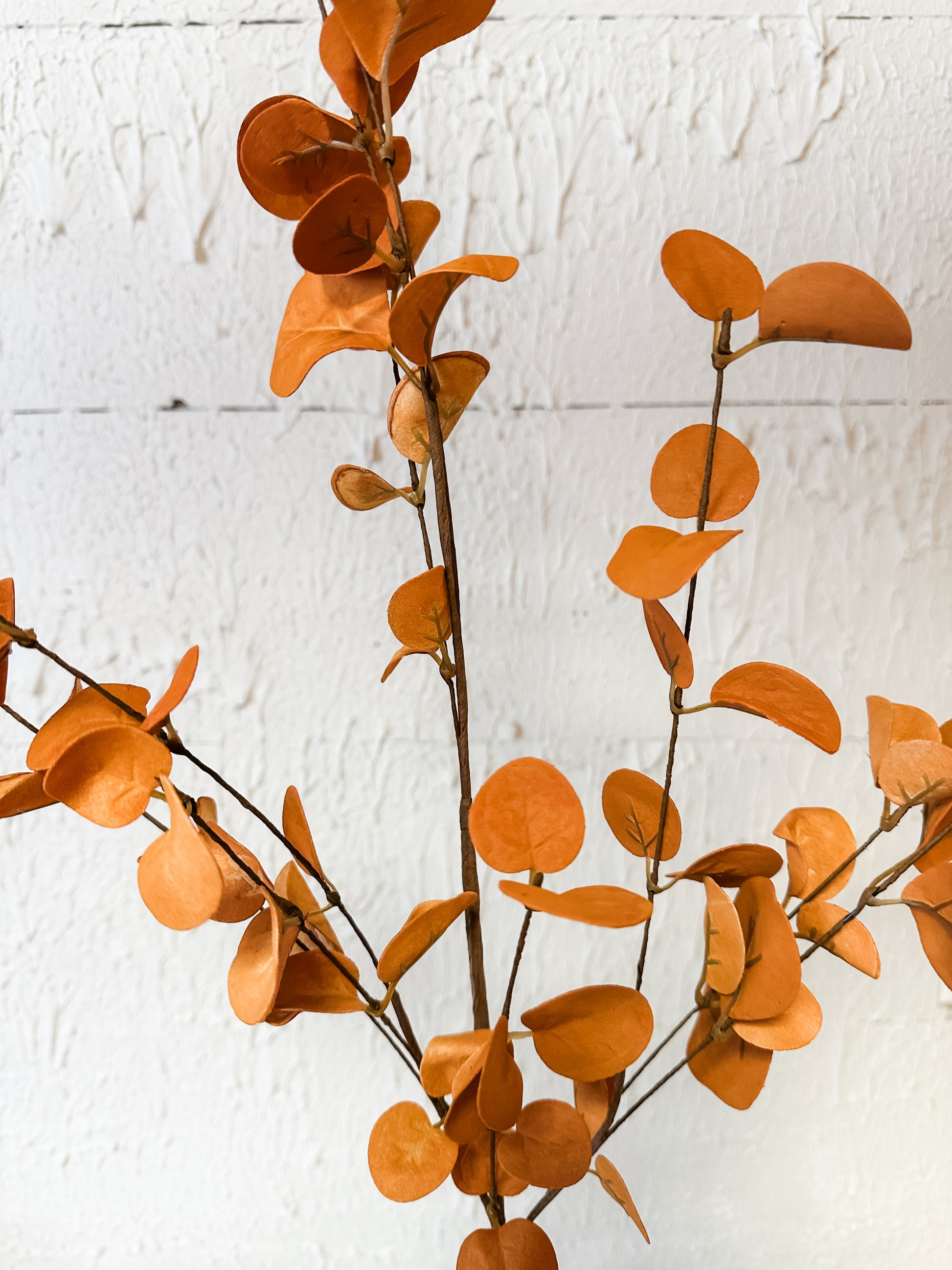 35 inch faux fall eucalyptus spray at the Rustic Barn in Killingworth CT