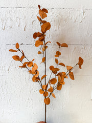 35 inch faux fall eucalyptus spray at the Rustic Barn in Killingworth CT