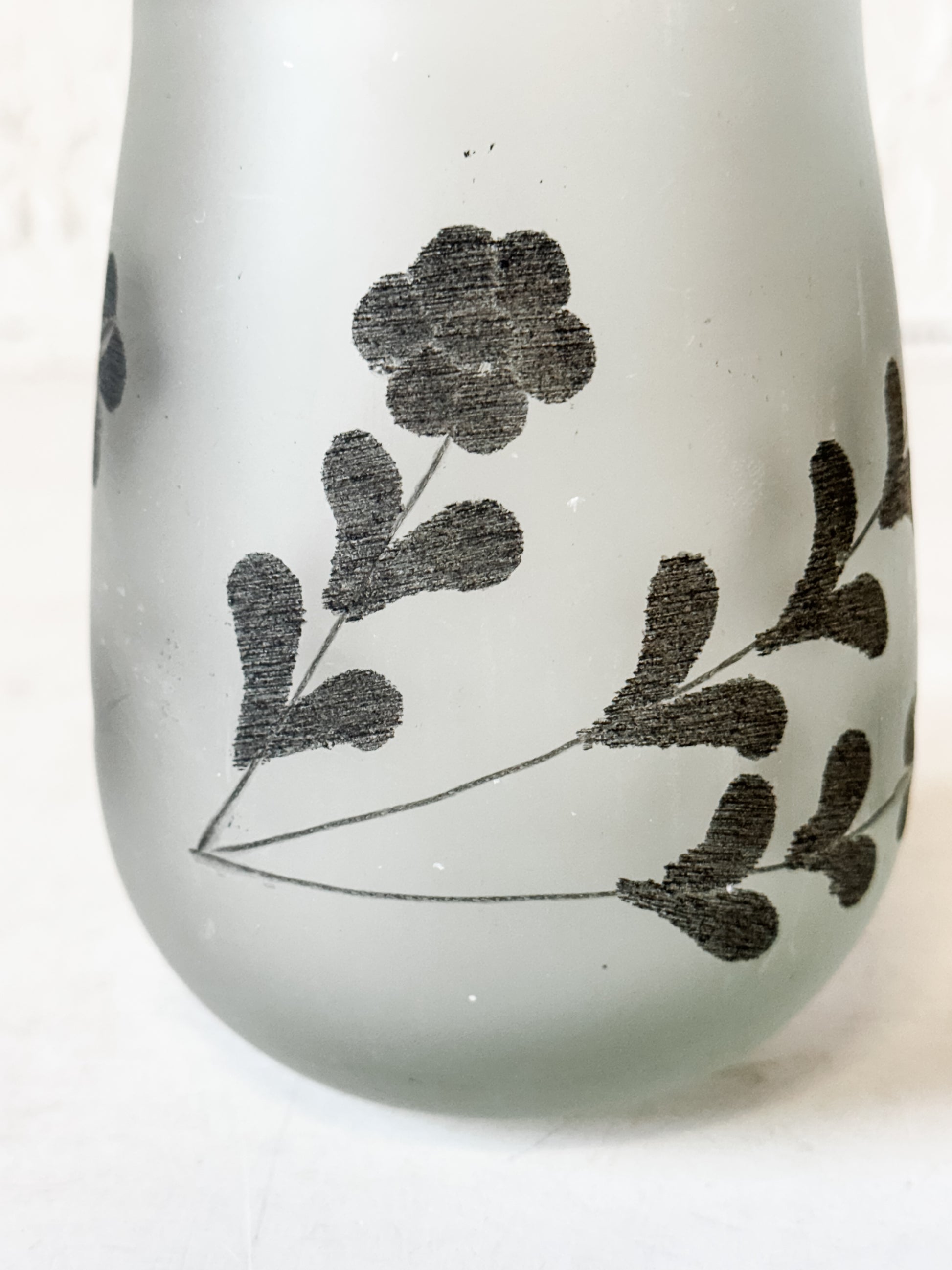 5" Black Floral Etched Tealight Holder at the Rustic Barn in Killingworth, CT