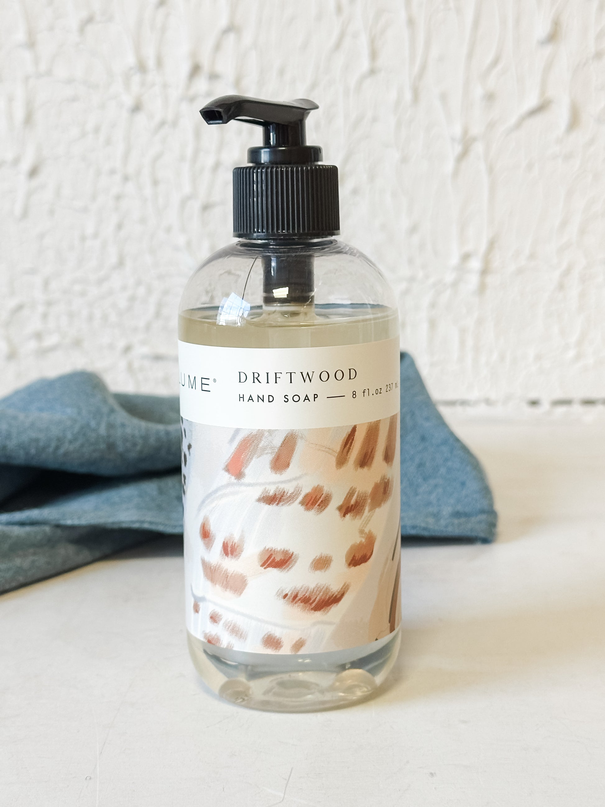 driftwood scented liquid hand soap at the rustic barn in Killingworth ct