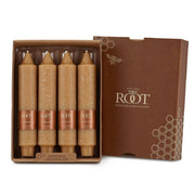 Root Candles Timberline™ 5" Rustic Beeswax Collenette Taper Candles