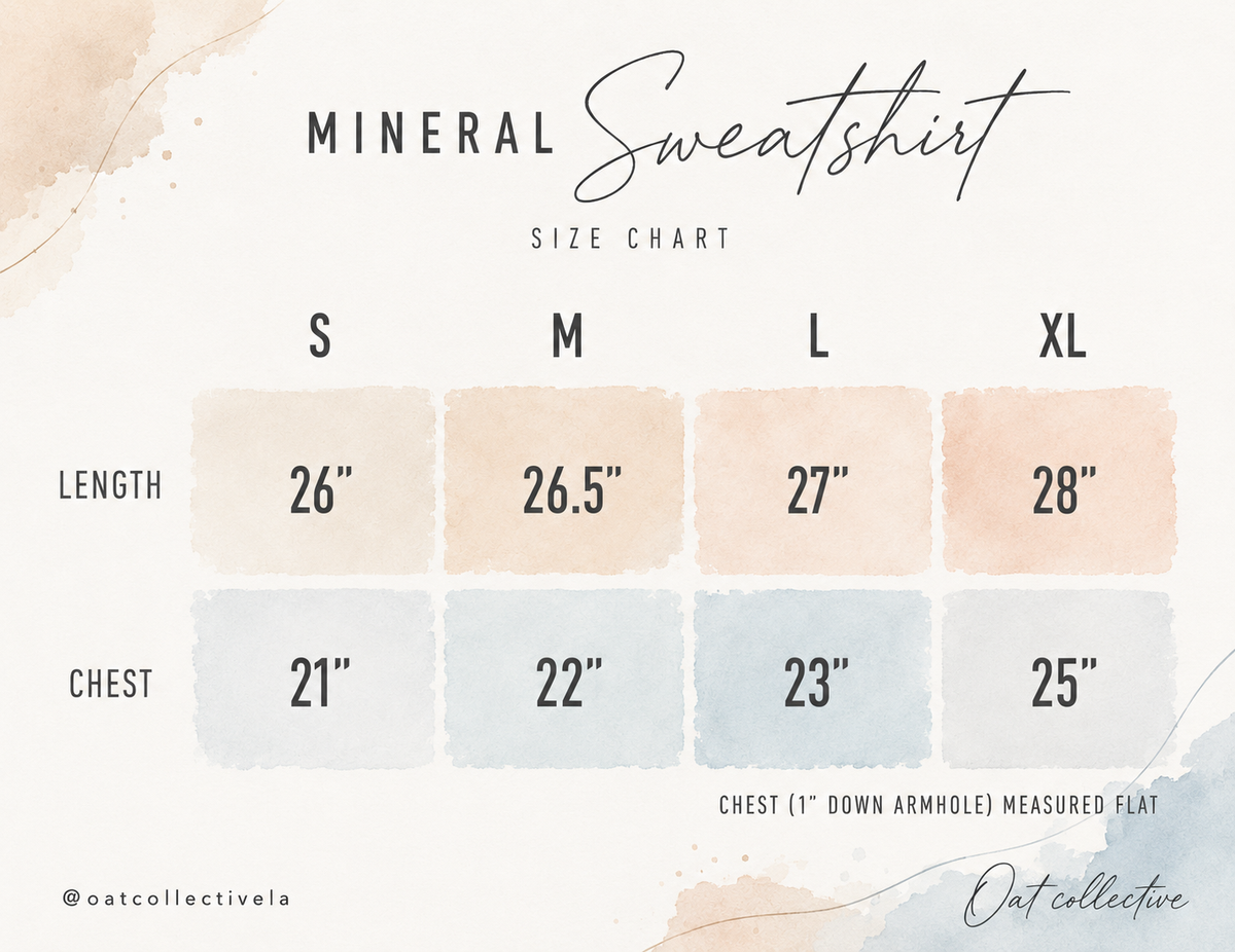 East Coast Mineral Wash Graphic Sweatshirt at the rustic barn in killingworth ct