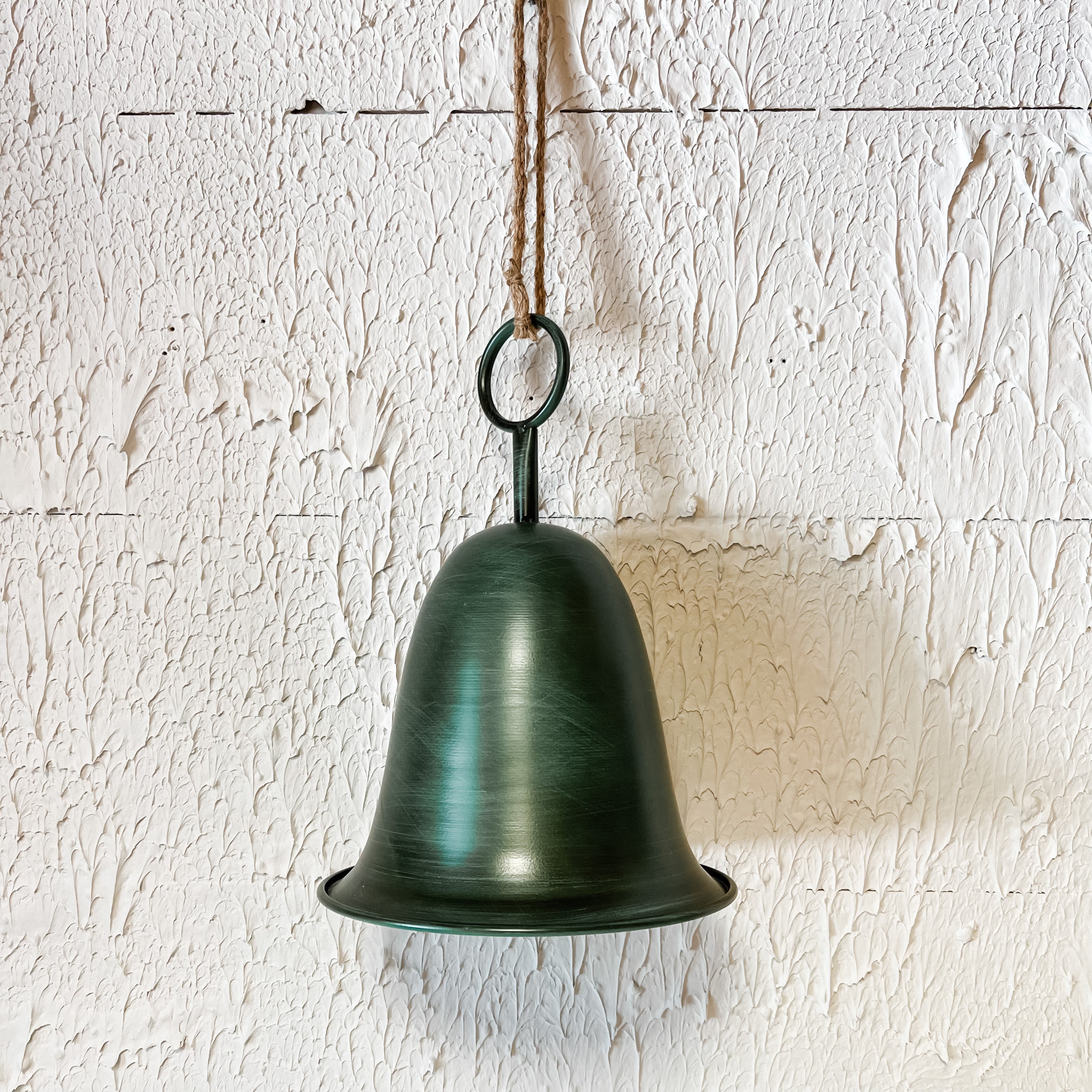 green metal bell ornament the rustic barn ct