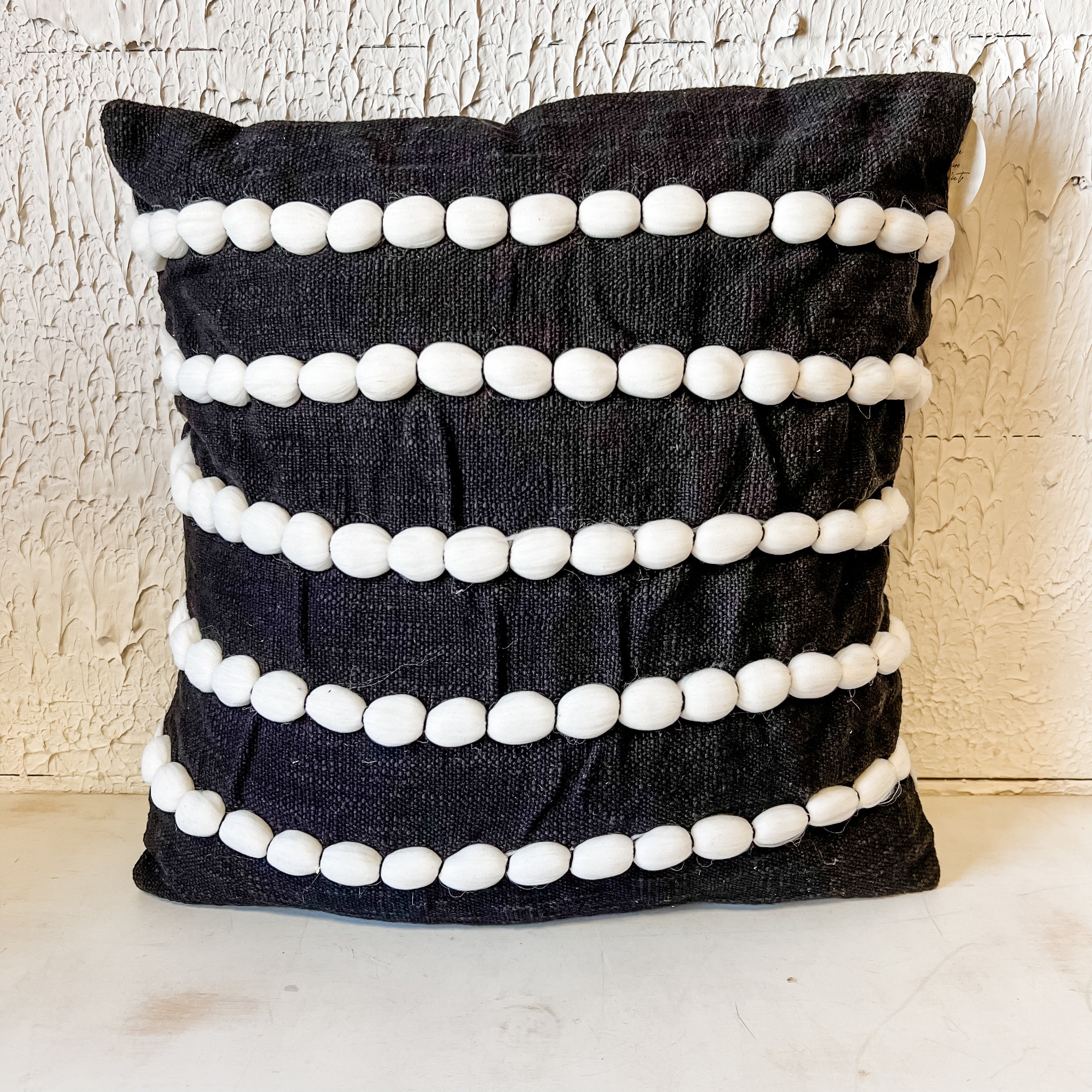Pom Stripe Pillows