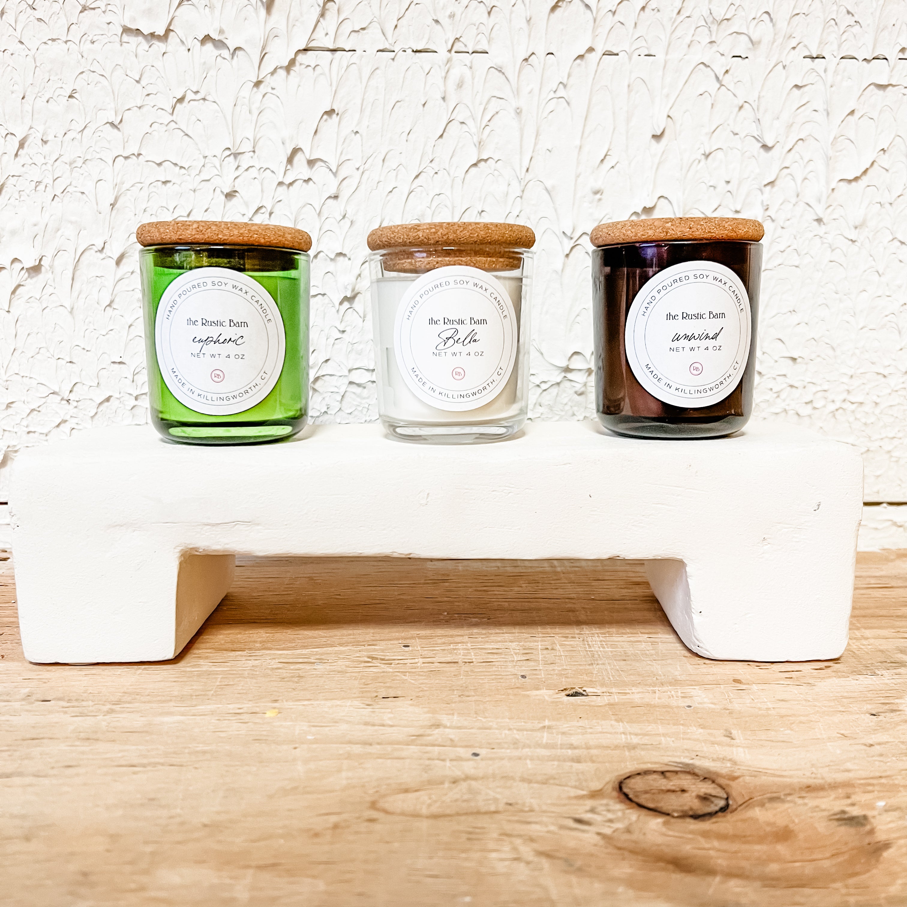 4oz soy candle spring collection the rustic barn ct