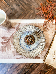 acorn and ivory botanical fall placemat at the rustic barn in killingworth ct