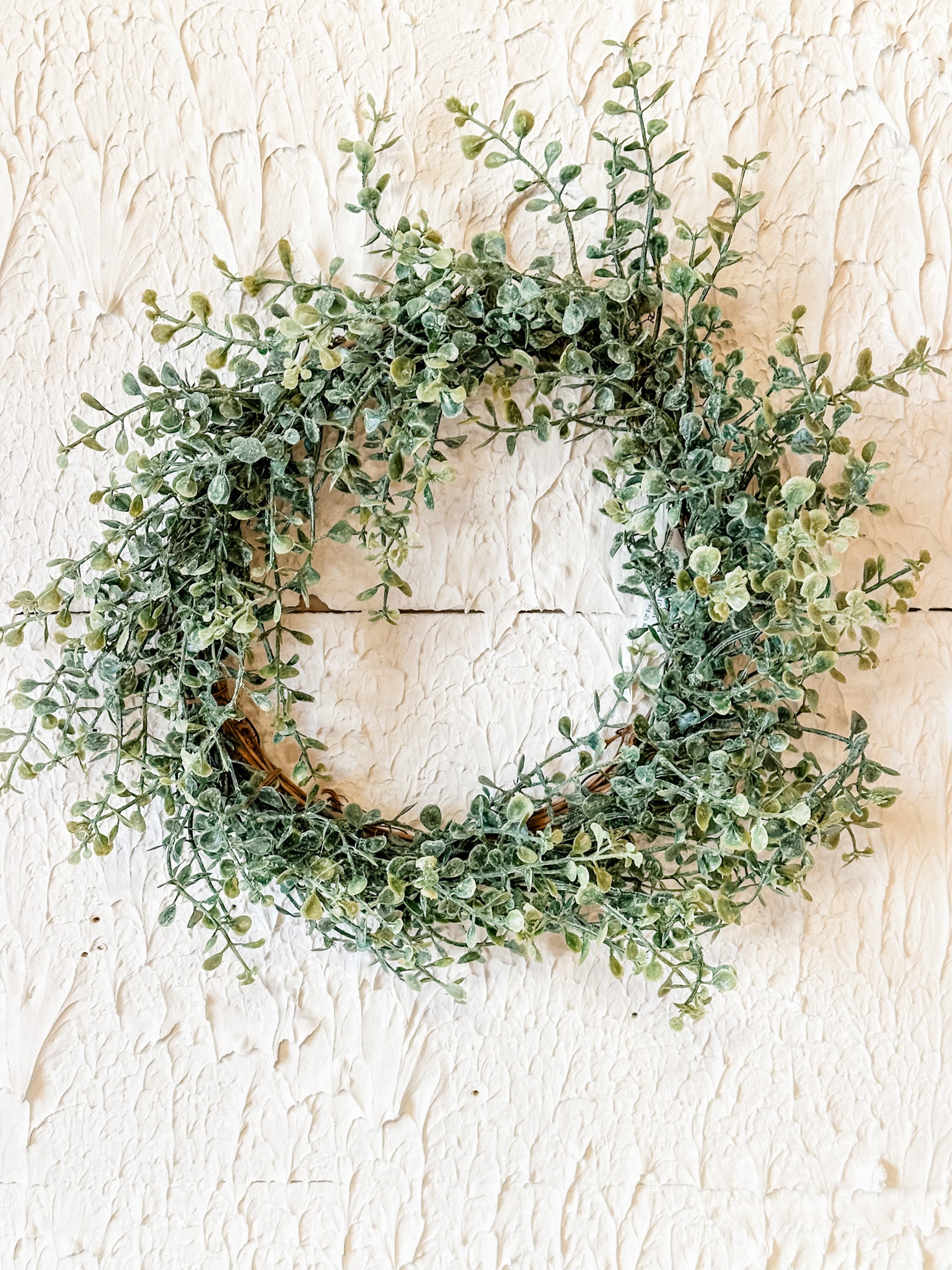 baby twilight candle ring wreath at the rustic barn in Killingworth ct