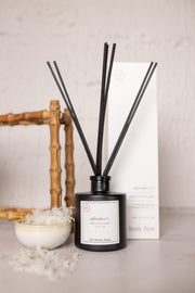 bamboo and coconut reed diffuser at the rustic barn in killingworth ct