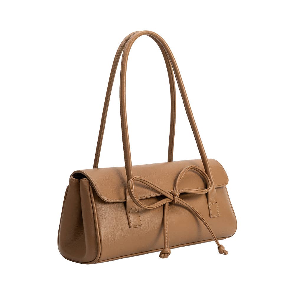 Bowie Recycled Vegan Leather Shoulder Bag at the Rustic Barn in Killingworth, CT