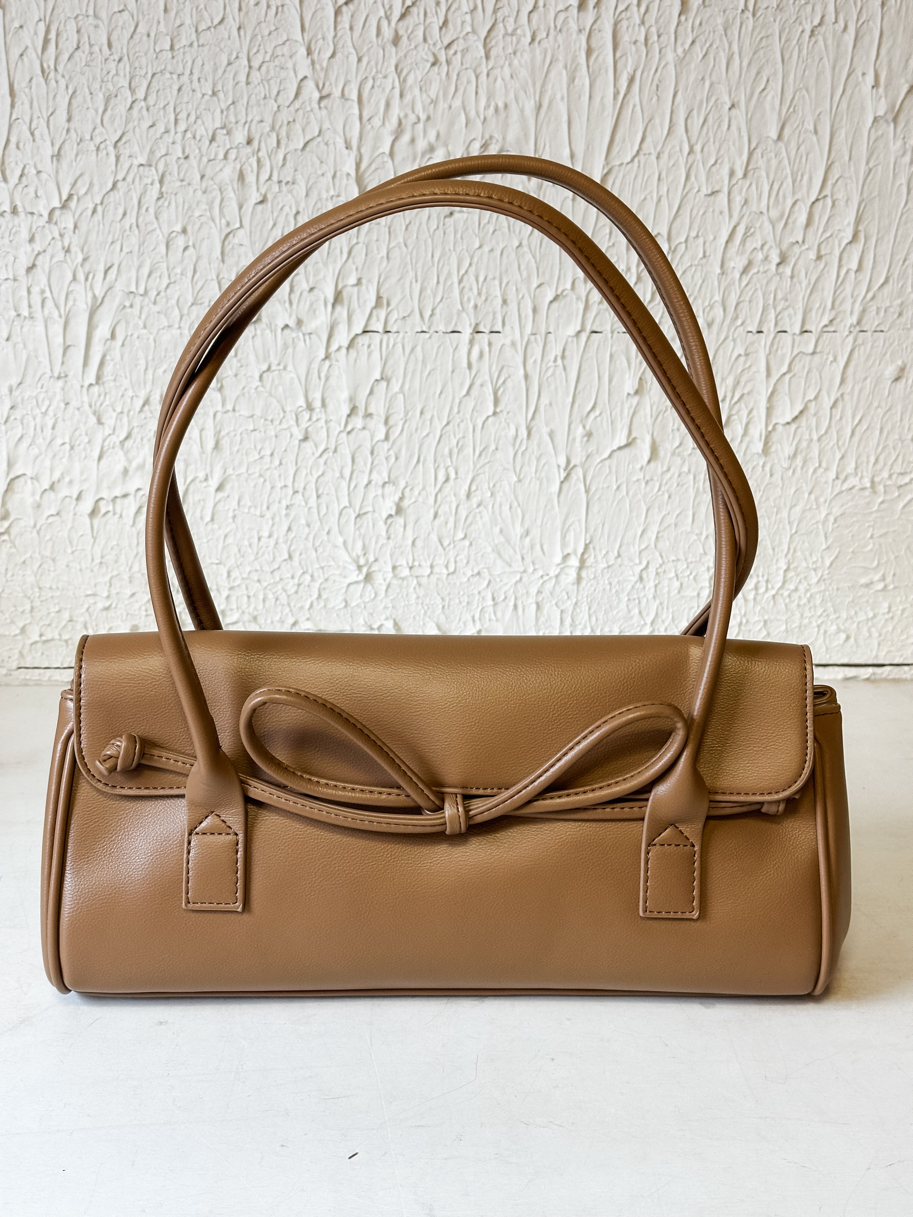 Bowie Recycled Vegan Leather Shoulder Bag at the Rustic Barn in Killingworth, CT