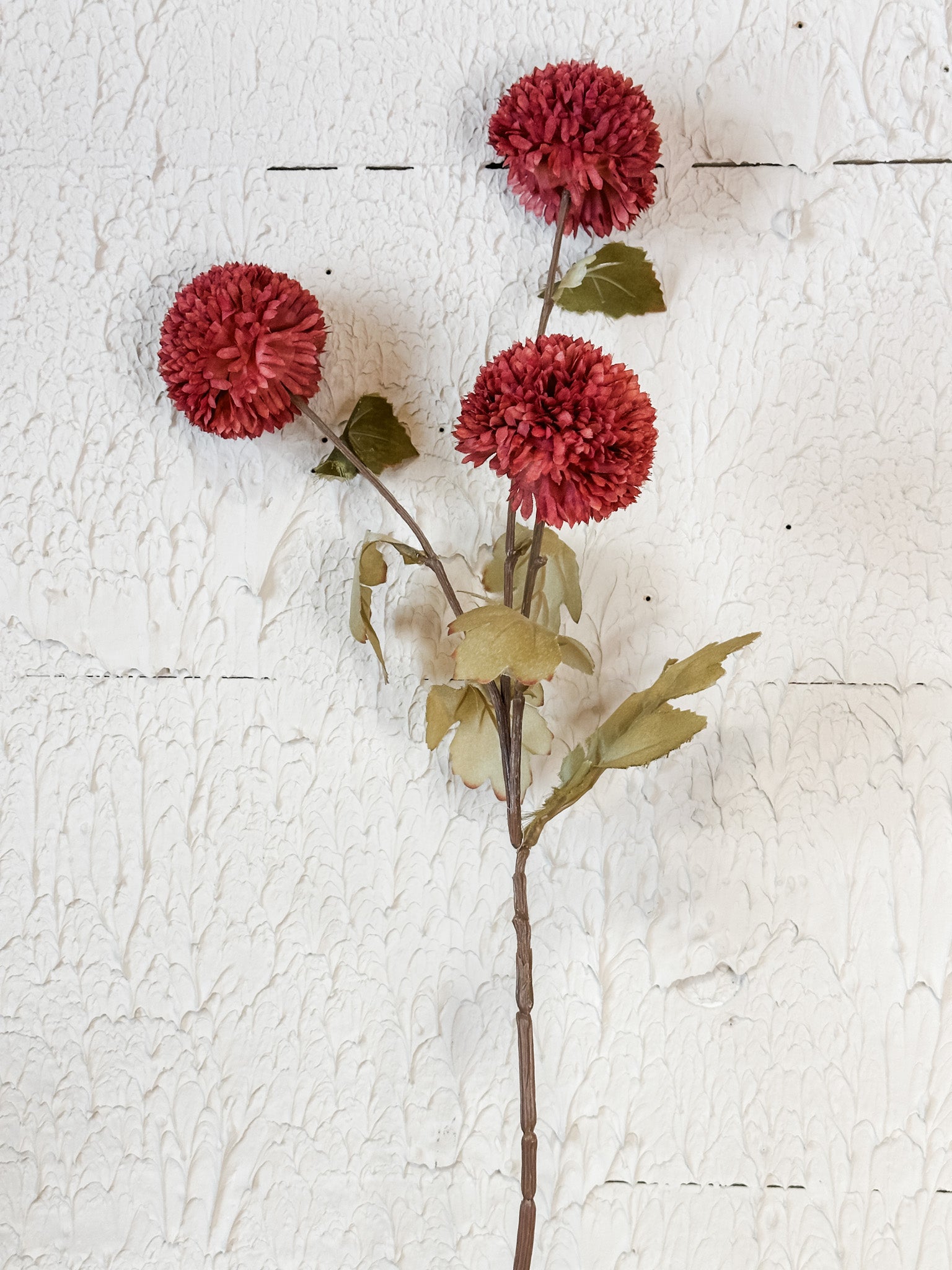 burgundy faux mum fall spray at the rustic barn in killingworth ct