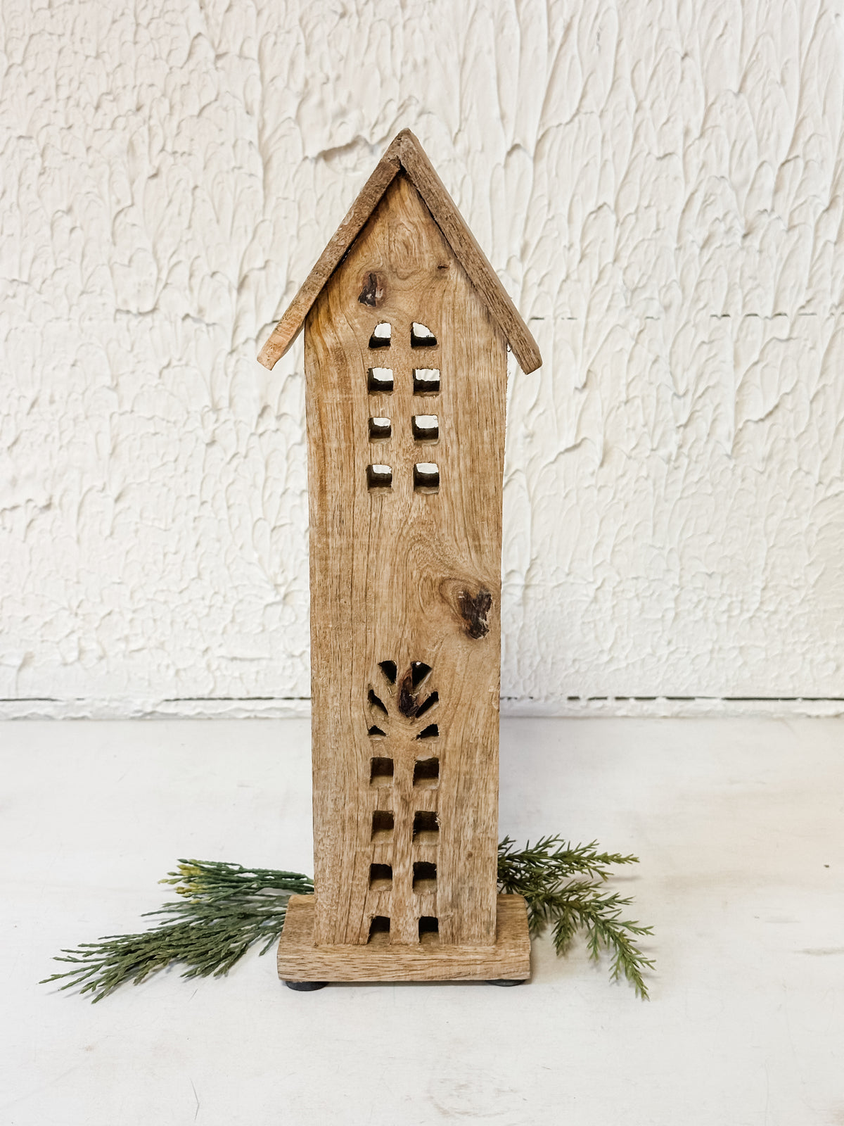 extra large carved mango wood houses at The Rustic Barn in Killingworth CT