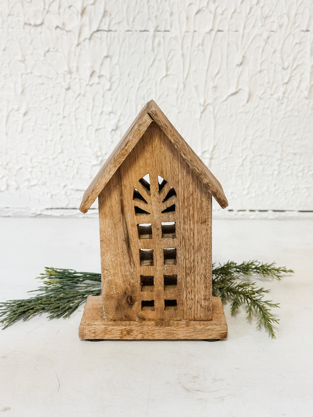 large carved mango wood houses at The Rustic Barn in Killingworth CT