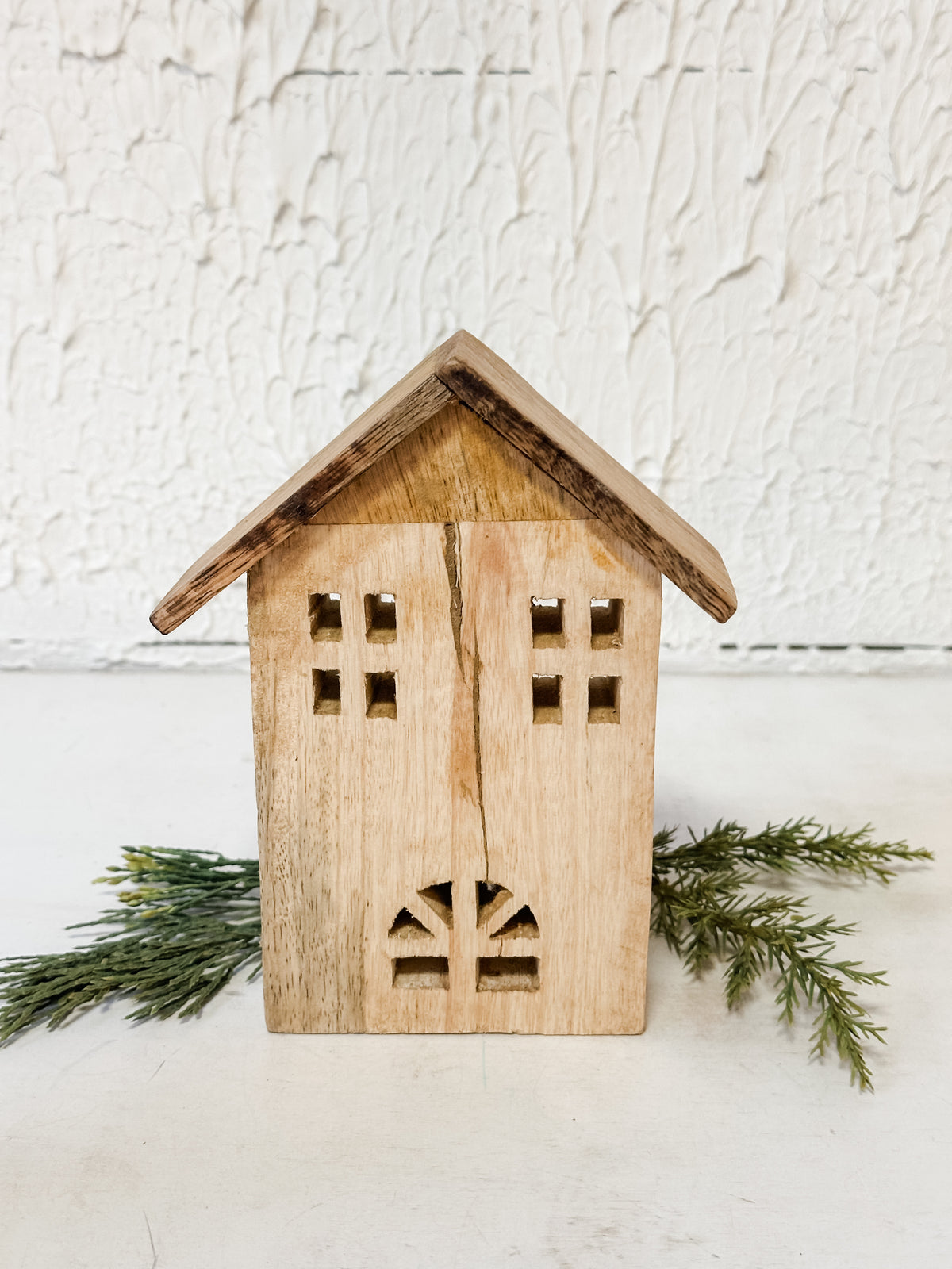 medium carved mango wood houses at The Rustic Barn in Killingworth CT