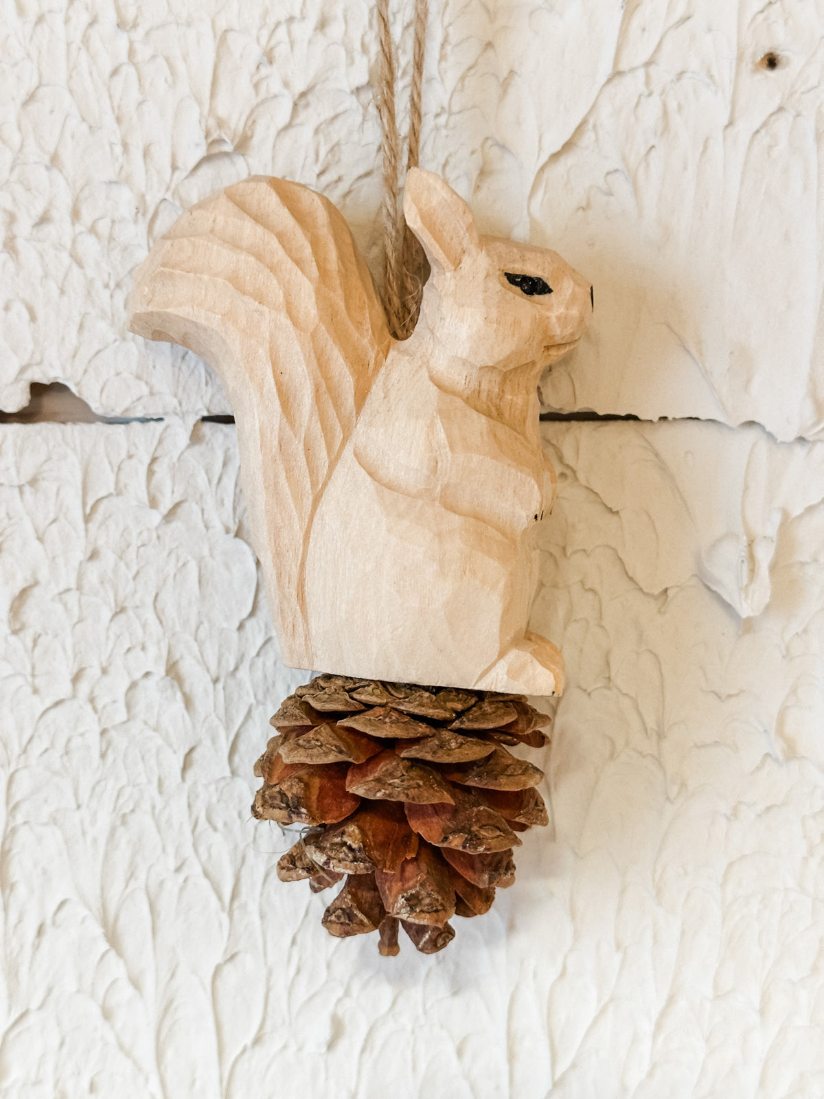 carved wood animal ornaments at the rustic barn in killingworth ct