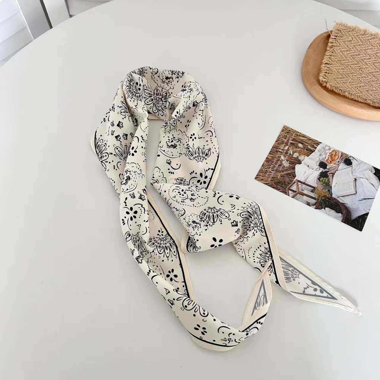 paisley print women's bandana at the rustic barn in Killingworth ct