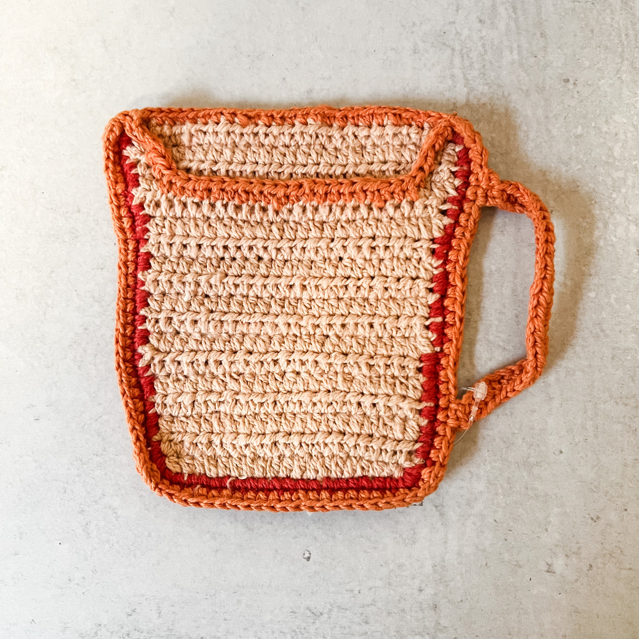 Cotton Crocheted Mug Shape Coasters