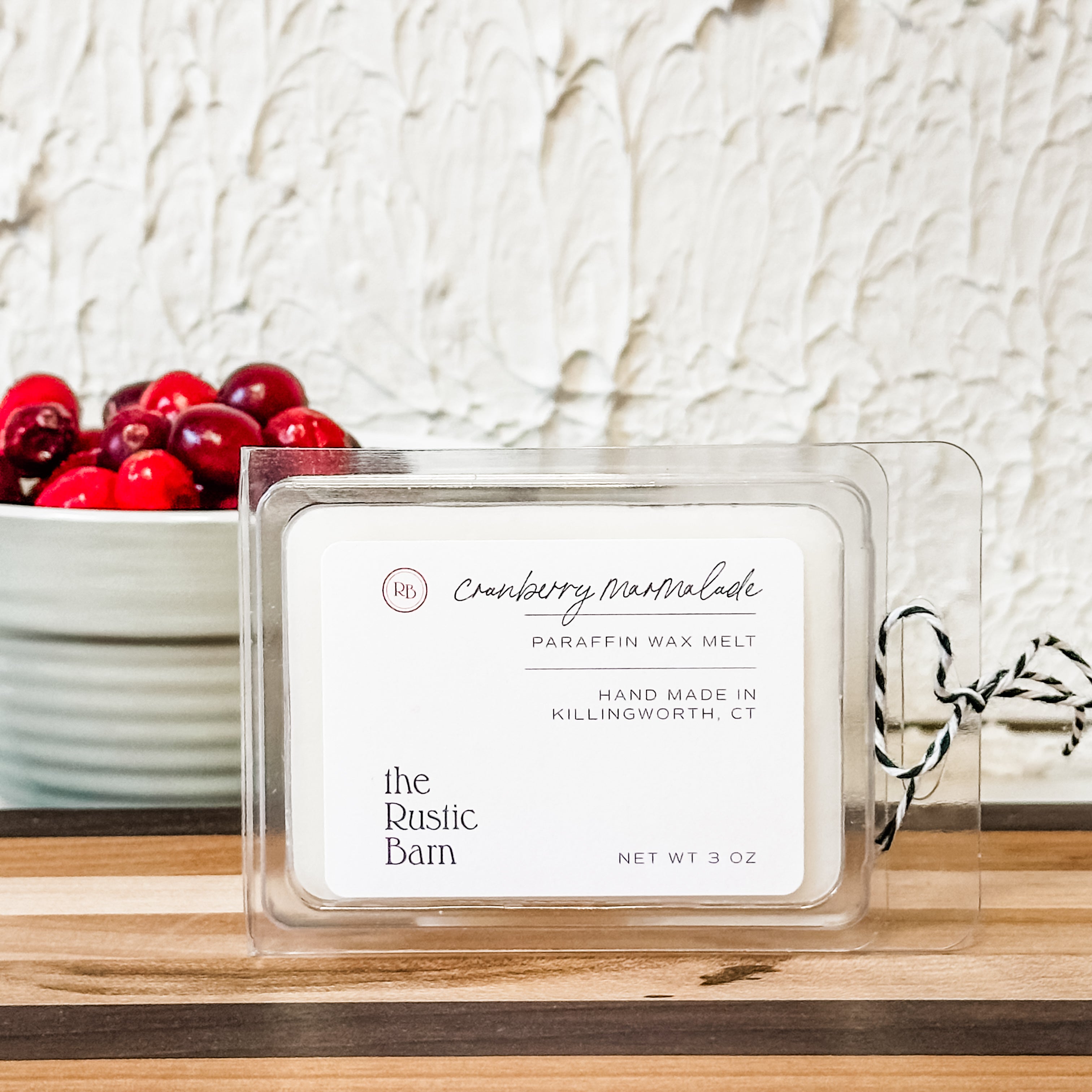 Cranberry Marmalade Hand Poured Soy Candle