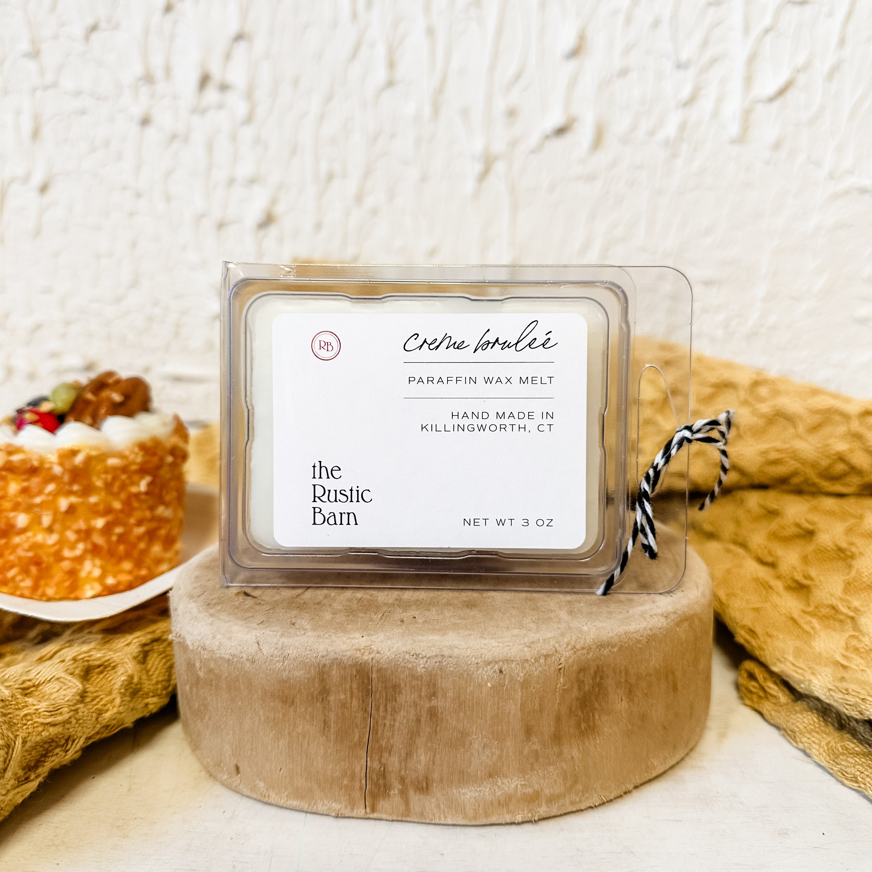 Creme Brulee Hand Poured Soy Candle