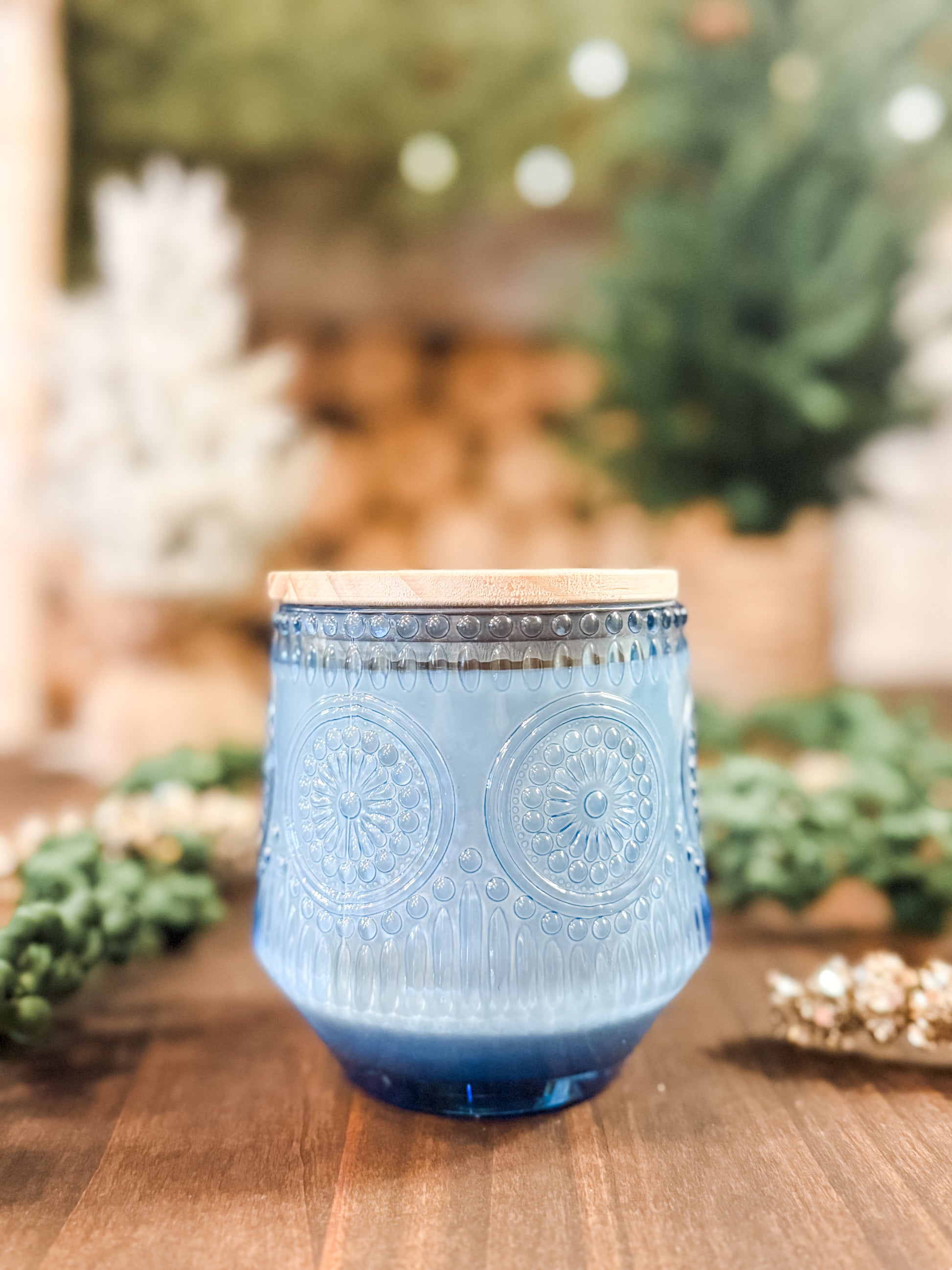 cypress bayberry and fir 12 ounce hand-poured soy candle at The Rustic Barn in Killingworth CT