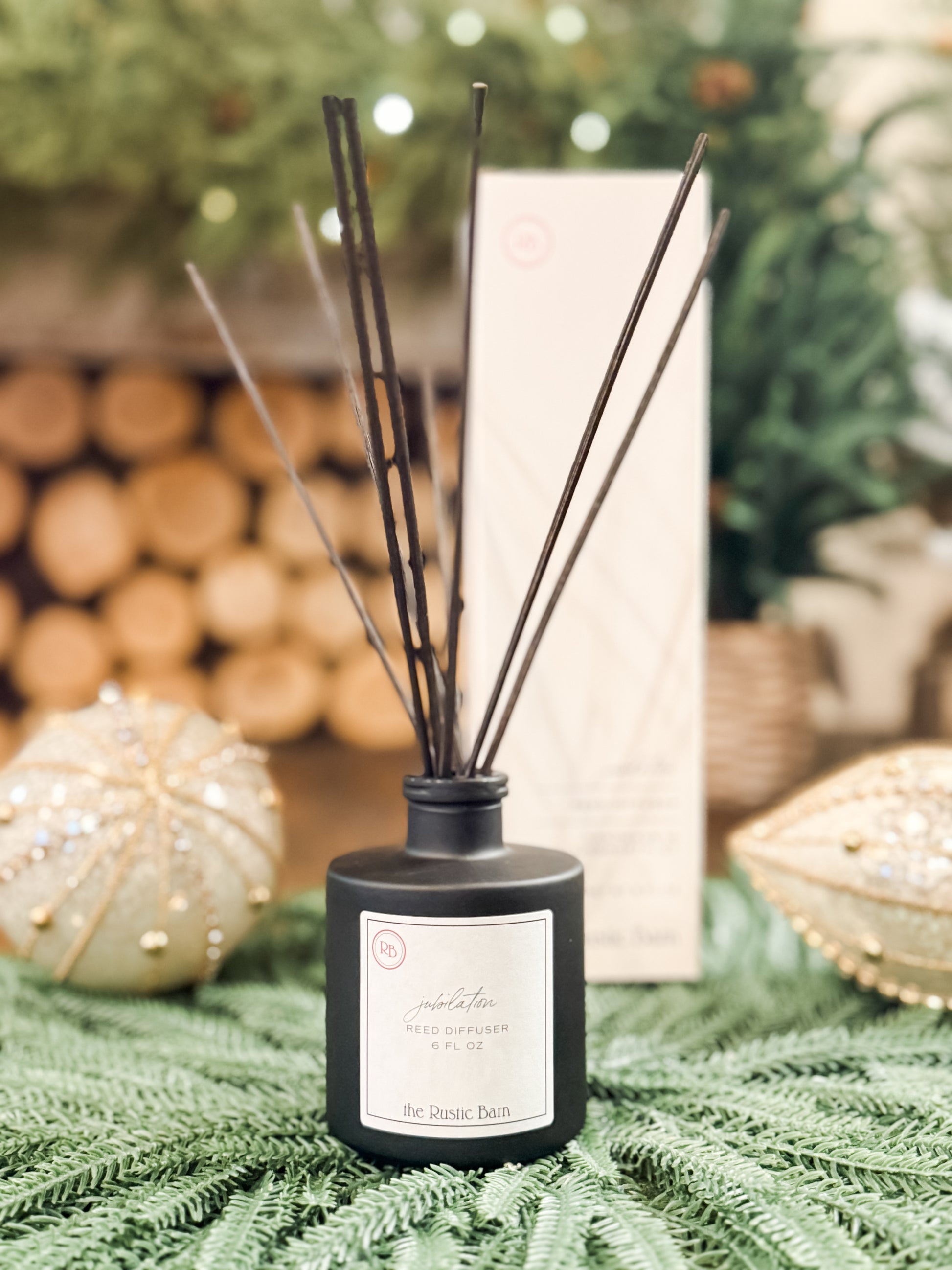 cypress, lemon, cedar, and evergreen reed diffusers at The Rustic Barn in Killingworth CT