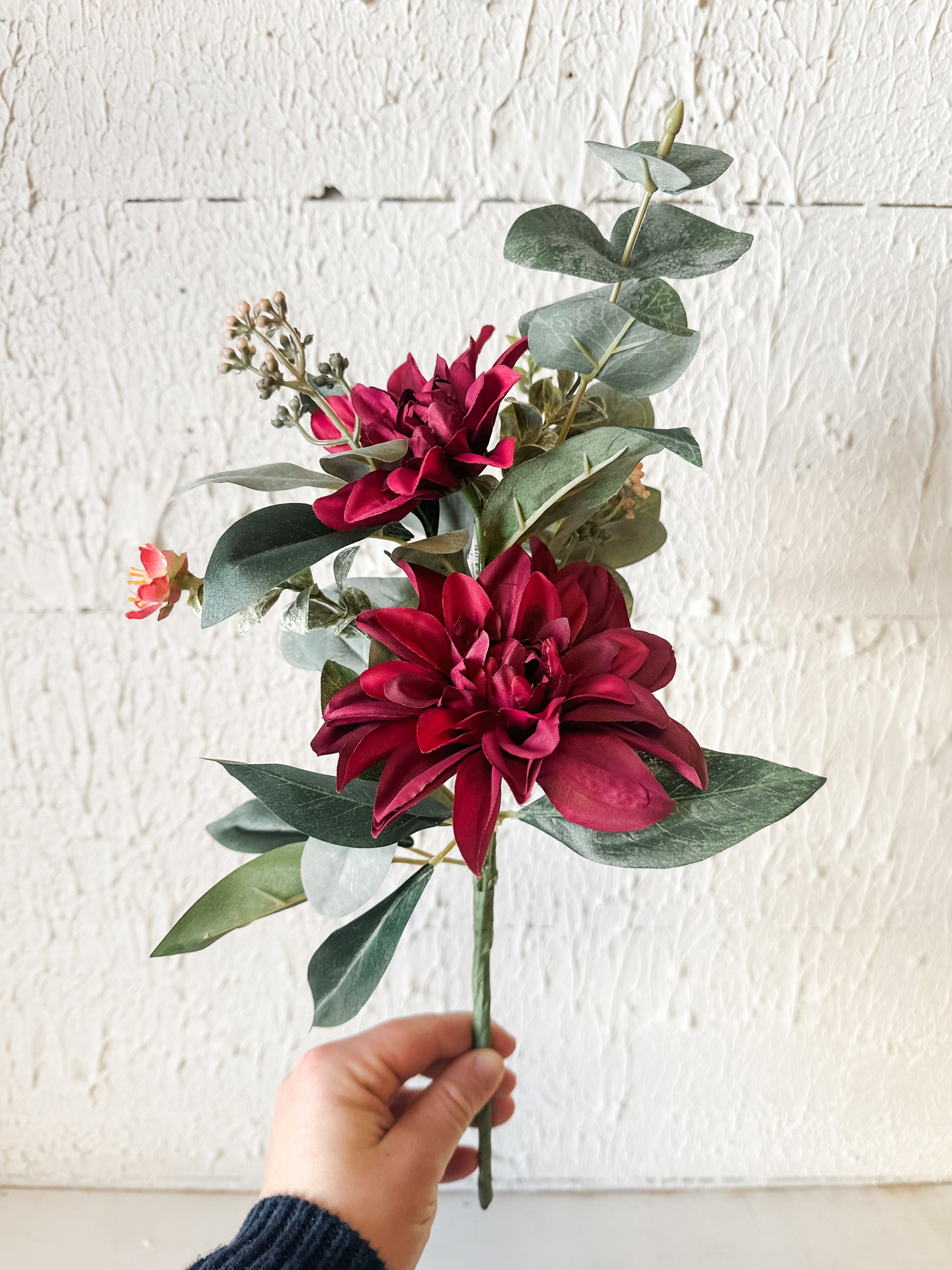 Dahlia Faux Pick at the Rustic Barn in Killingworth, CT