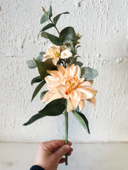 Dahlia Faux Pick at the Rustic Barn in Killingworth, CT