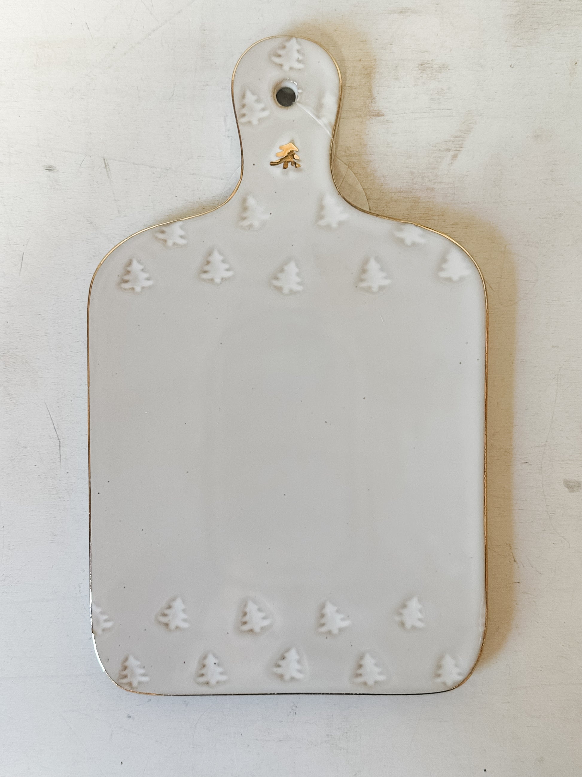 debossed stoneware cheese cutting board at The Rustic Barn in Killingworth CT