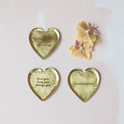 Decorative Brass Heart, 3 Styles