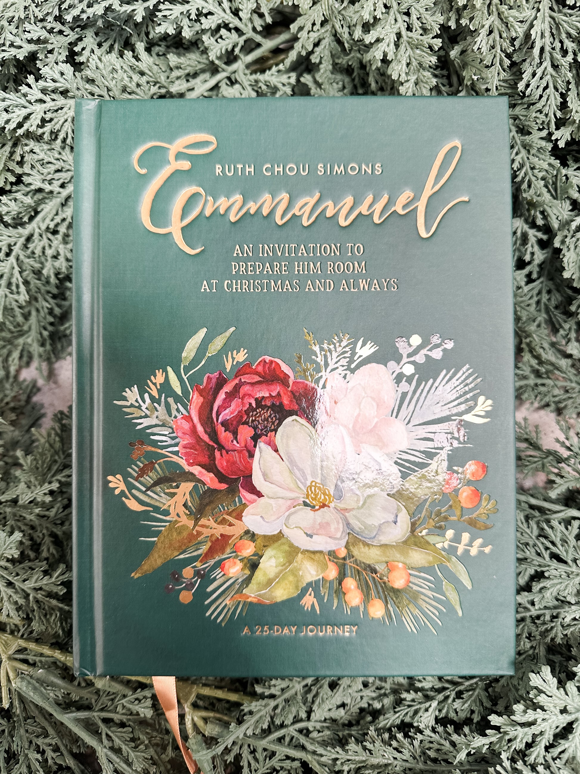 Emmanuel hardcover book by Ruth Chou Simons at The Rustic Barn in Killingworth CT