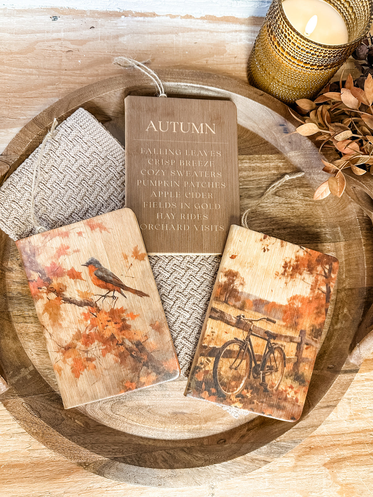 Embrace Autumn: 5x7 Hardcover Fall Journal Collection