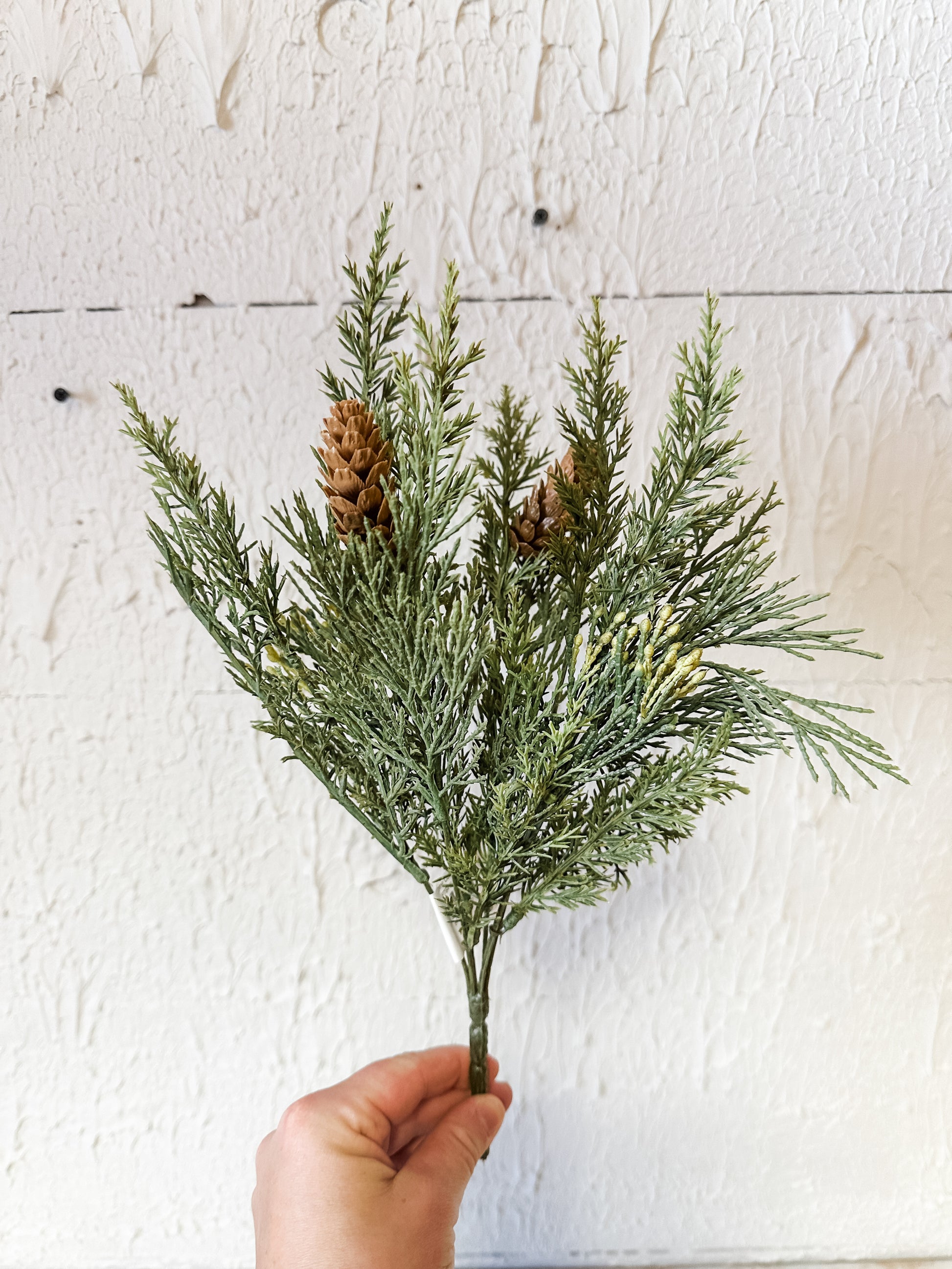 faux alpine cedar pick at The Rustic Barn in Killingworth CT