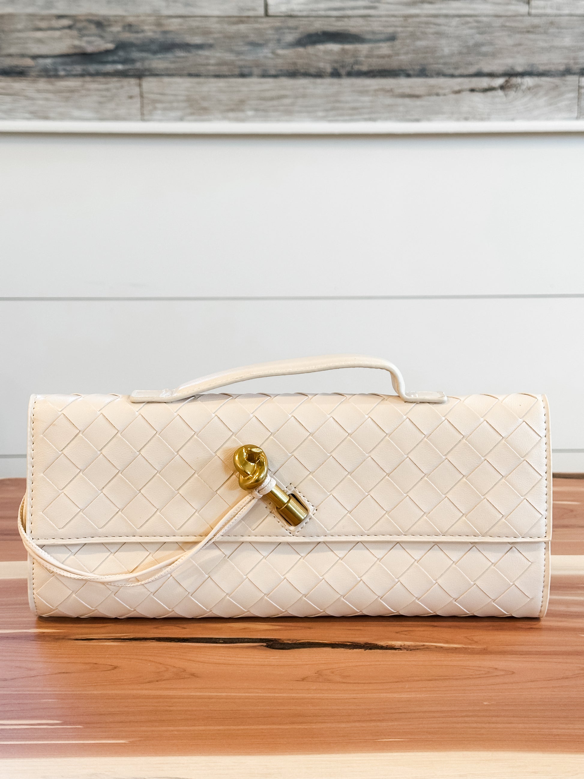 Faux Leather Cloche Purse at the Rustic Barn in Killingworth, CT