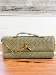 Faux Leather Cloche Purse at the Rustic Barn in Killingworth, CT