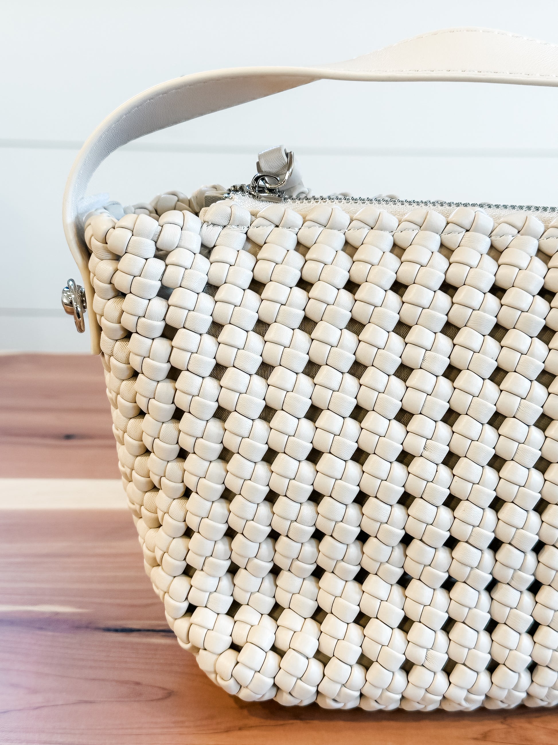 Faux Leather Crossbody Handbag with Top Handle at the Rustic Barn in Killingworth, CT