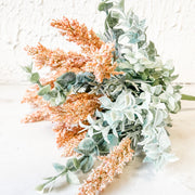 faux spring pink field grass stem at the rustic barn in killingworth ct