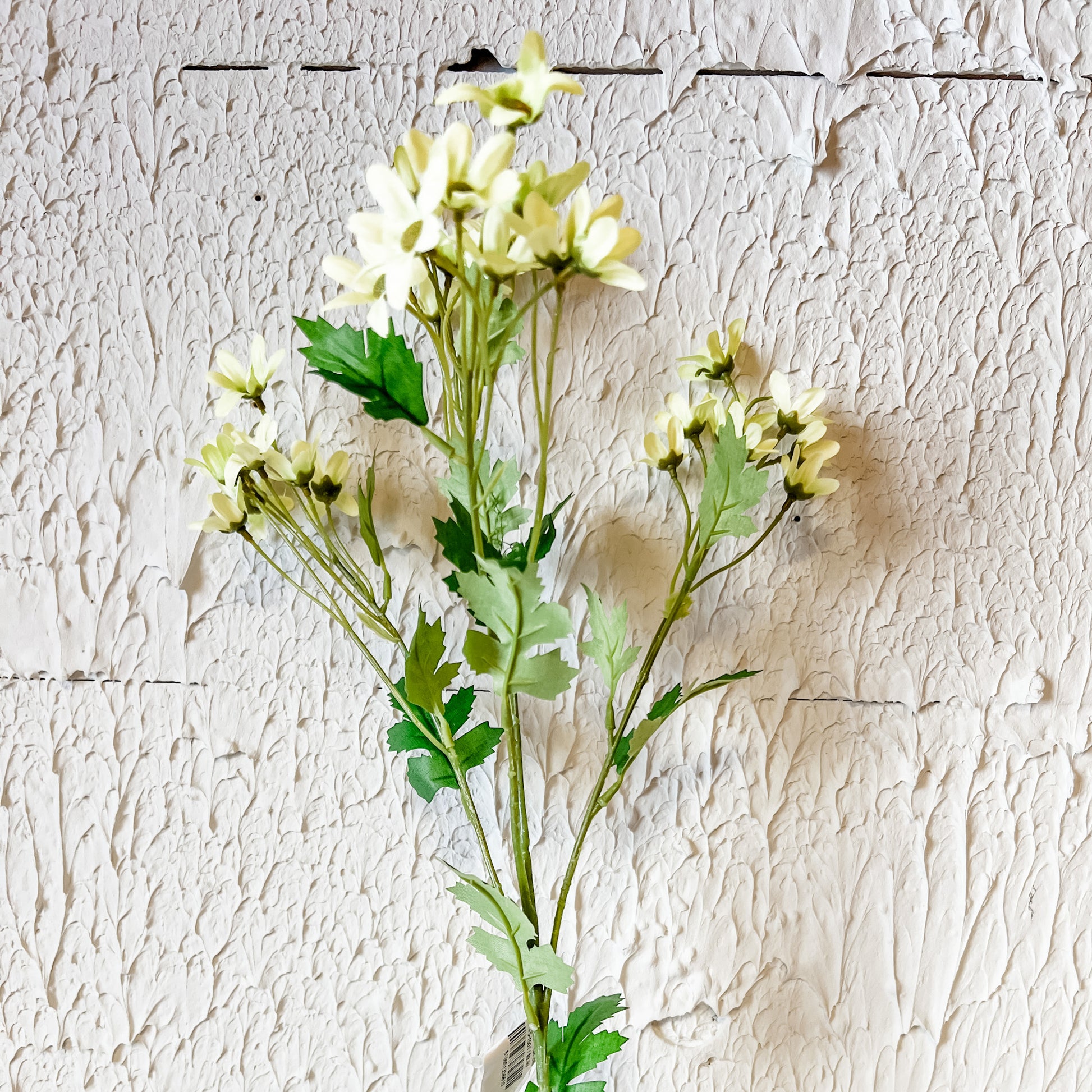 faux mini daisy stems at the rustic barn in killingworth ct
