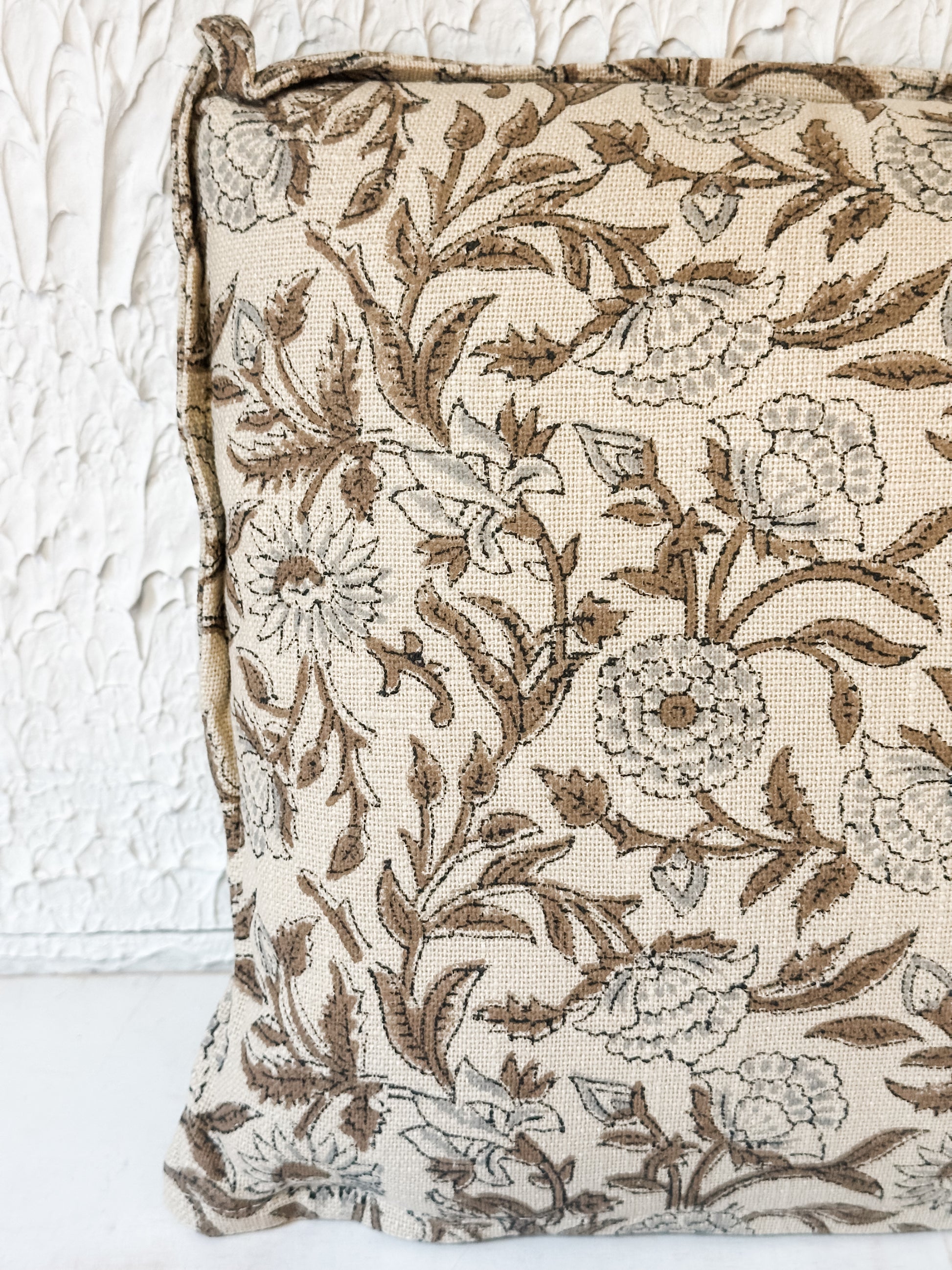 floral pattern lumbar pillow at The Rustic Barn in Killingworth CT