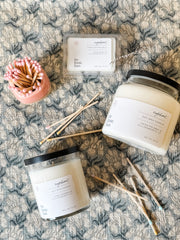fruity scented summer soy candle at the rustic barn in killingworth ct