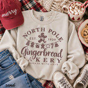 gingerbread bakery christmas sweatshirt at the rustic barn in killingworth ct