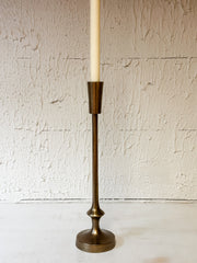 gold finish taper holder at The Rustic Barn in Killingworth CT