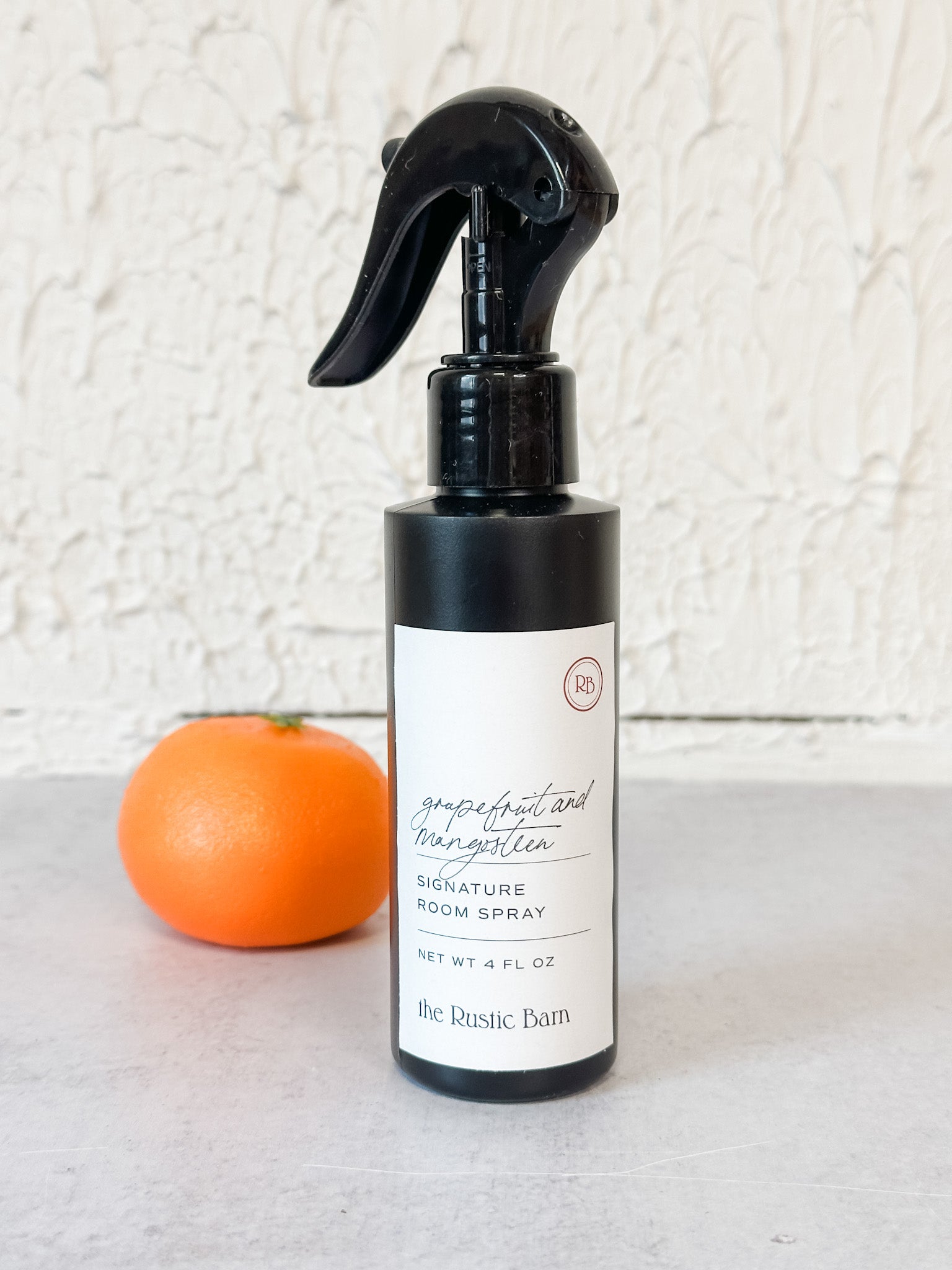 citrus grapefruit and mangosteen room spray at the rustic barn in killingworth ct